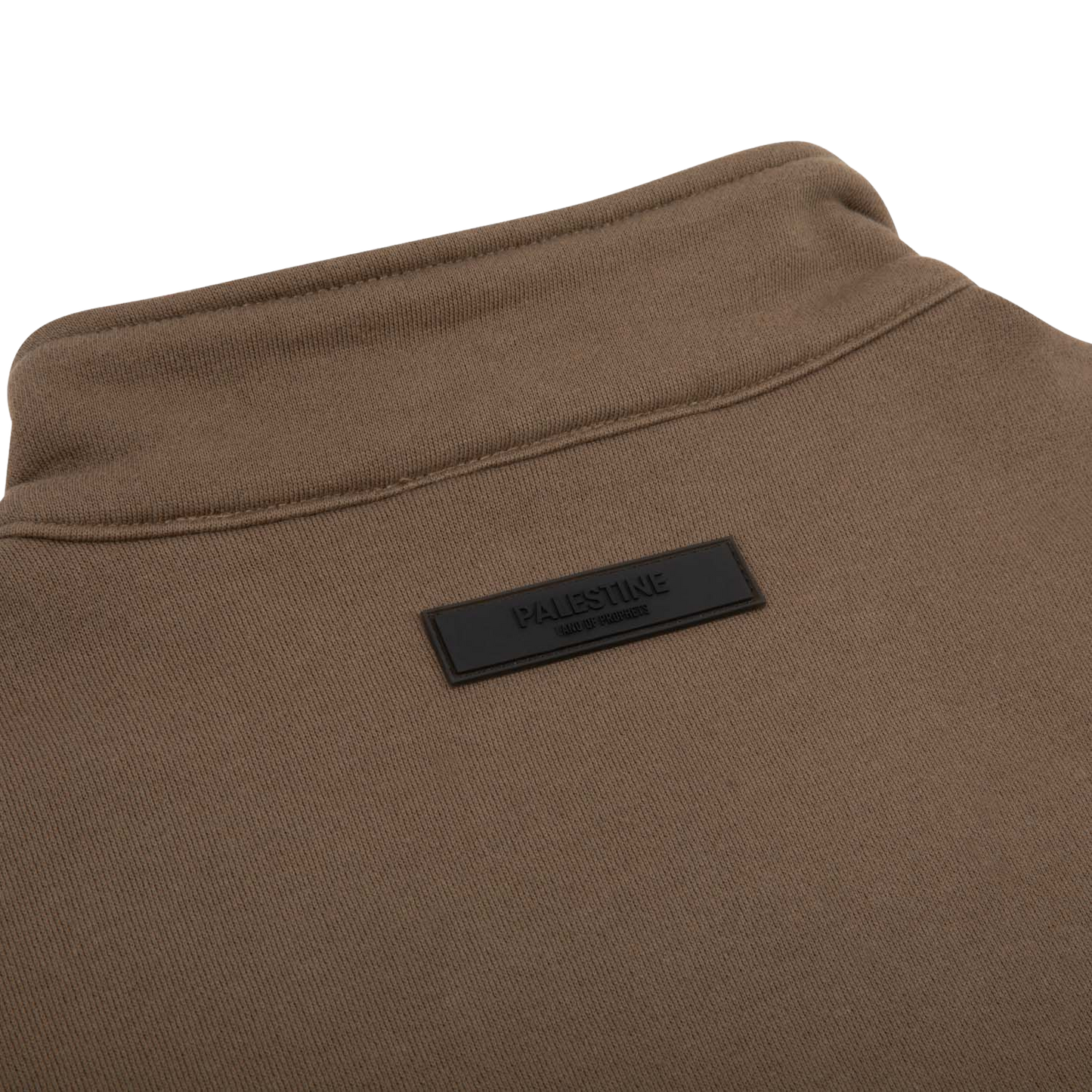 LAND OF PROPHET HALF ZIP - BROWN