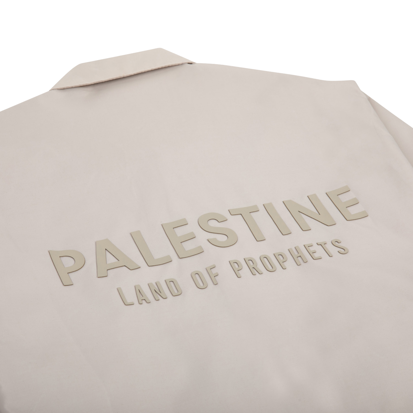LAND OF PROPHETS COACH JACKET - CREAM