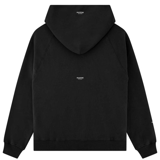 Premium Heavyweight Overhead Hoodie - Black