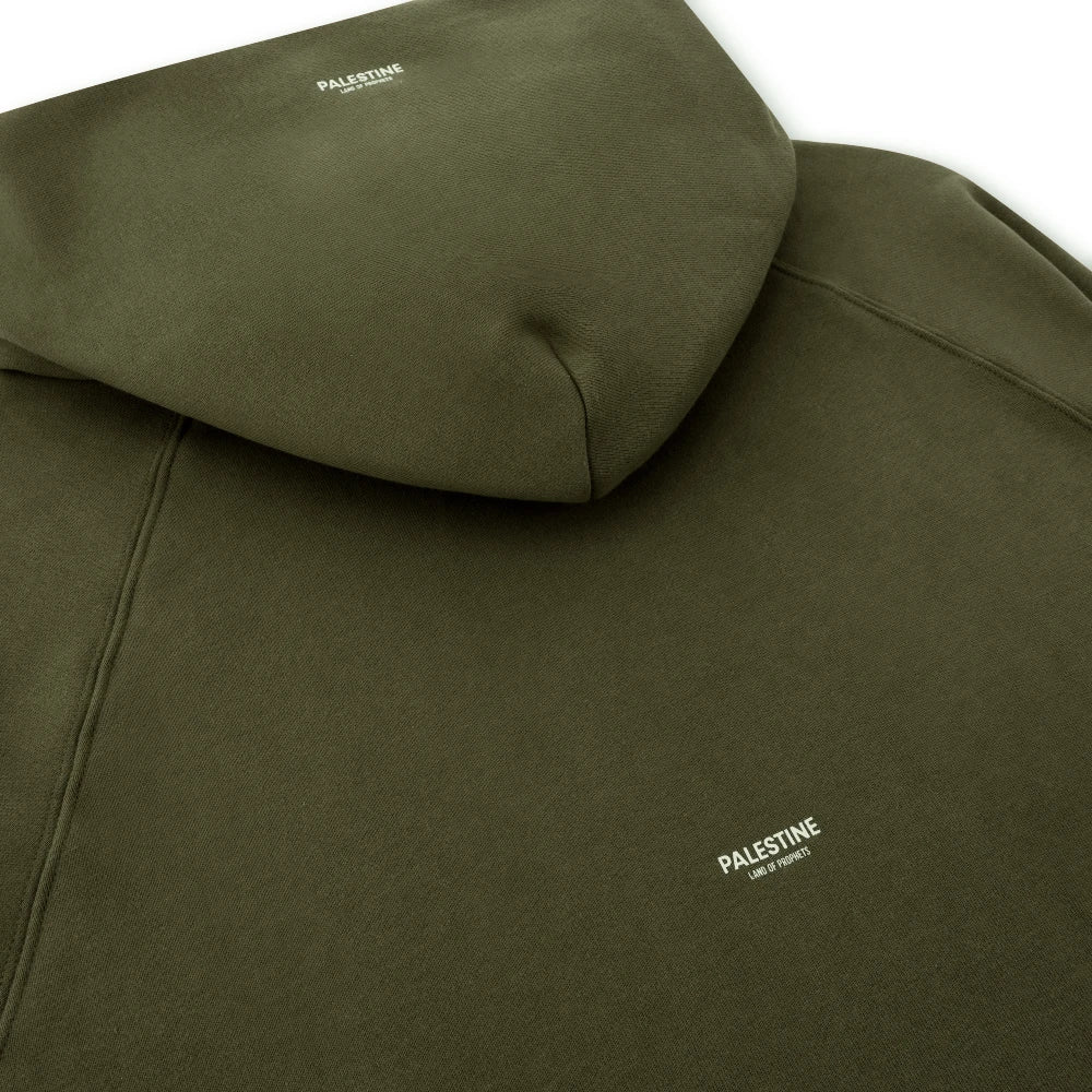 Premium Heavyweight Overhead Hoodie - Olive
