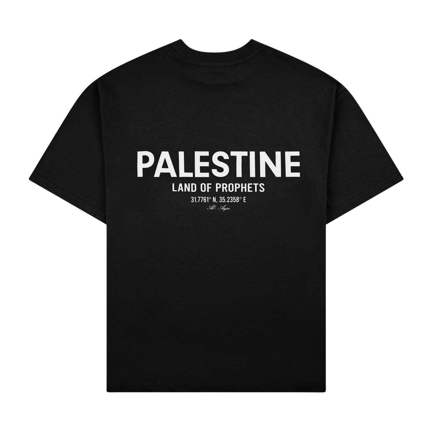 AL-AQSA V2 T-SHIRT - BLACK