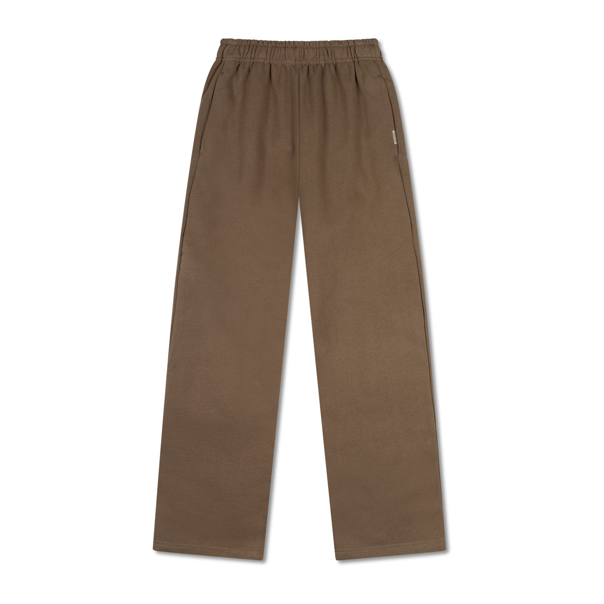 Unisex Wide Leg Joggers - brown
