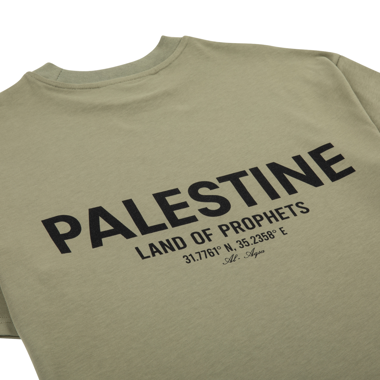 AL-AQSA V2 T-SHIRT - KHAKI