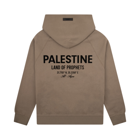 LAND OF PROPHETS HOODIE - TAUPE