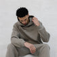 LAND OF PROPHETS METALLIC LOGO HOODIE - HOMESTEAD HEATHER