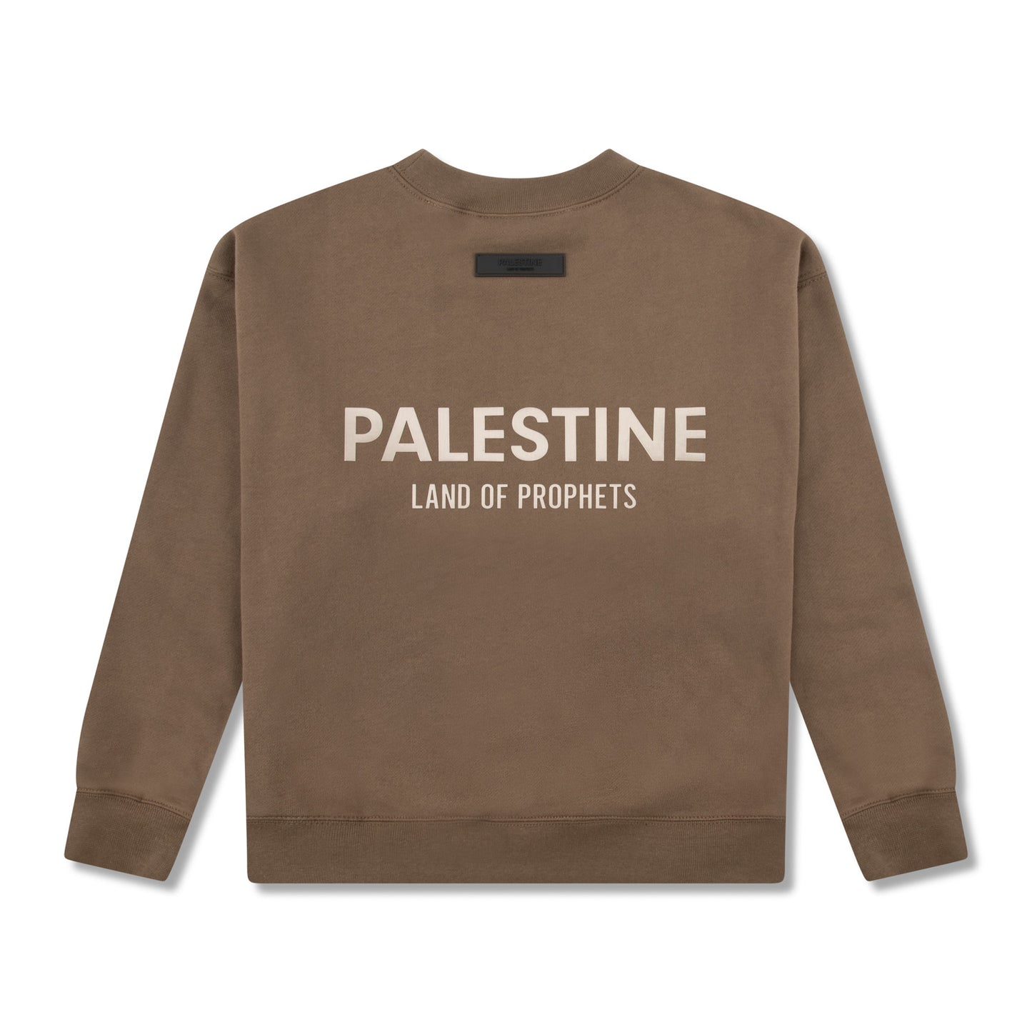 KIDS PALESTINE LAND OF PROPHETS METALLIC SWEATSHIRT AND JOGGER SET - Brown