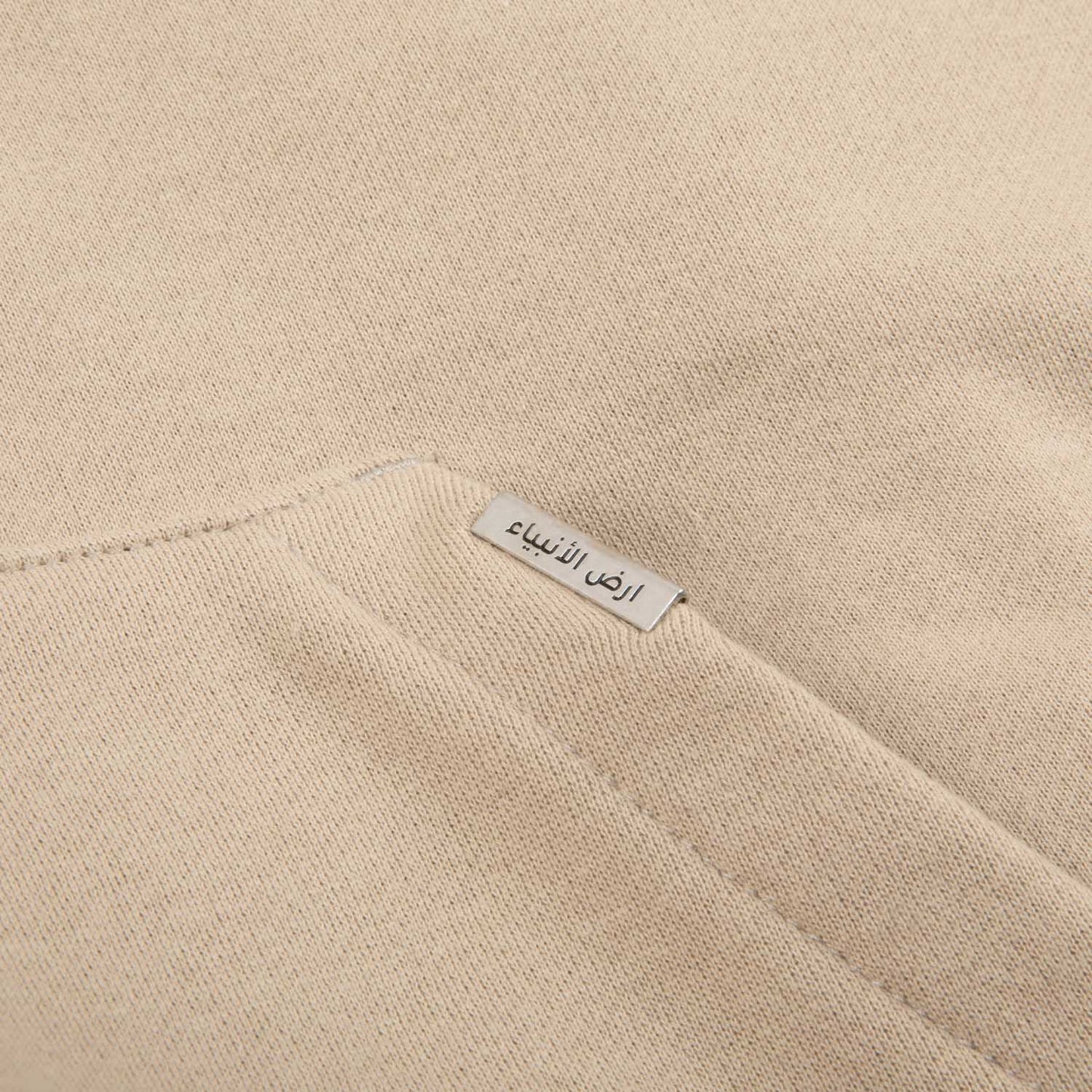 LAND OF PROPHETS METALLIC LOGO HOODIE - TIMBER