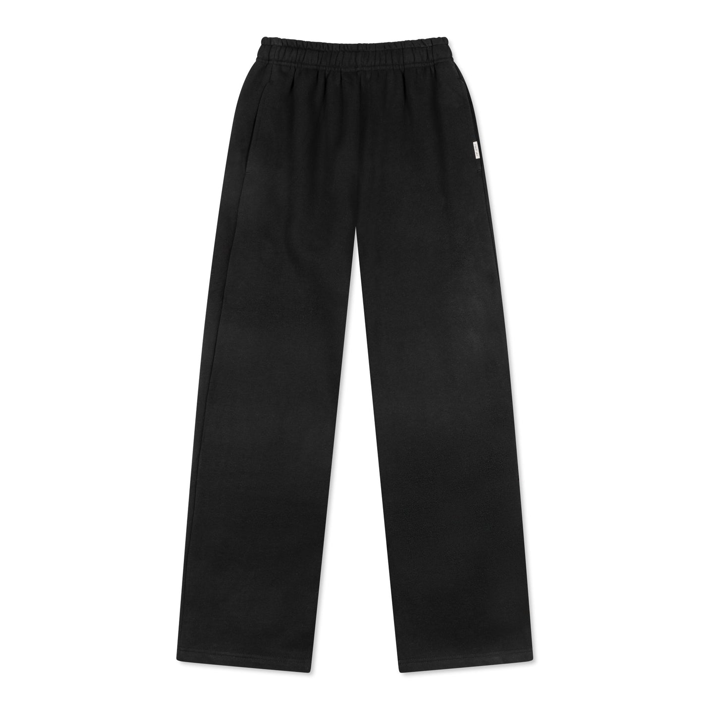 Unisex Wide Leg Joggers - black