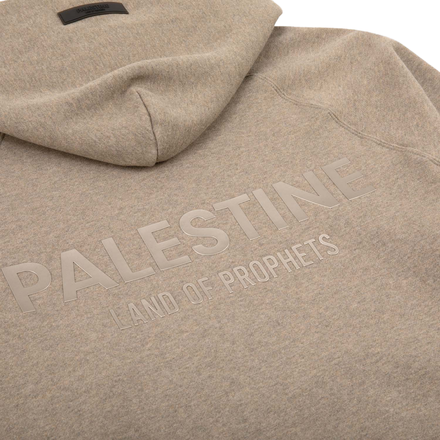 LAND OF PROPHETS METALLIC LOGO HOODIE - HOMESTEAD HEATHER