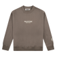 LAND OF PROPHETS SWEATSHIRT METALLIC LOGO - CHARCOAL ASH
