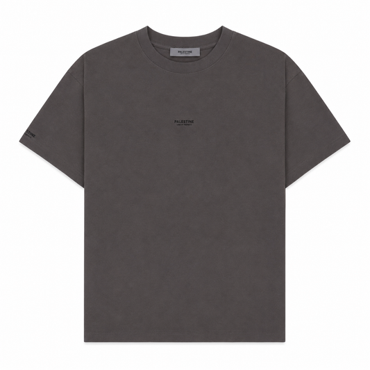 Mini-malist Palestine Land of Prophets Kids Tshirt - Charcoal