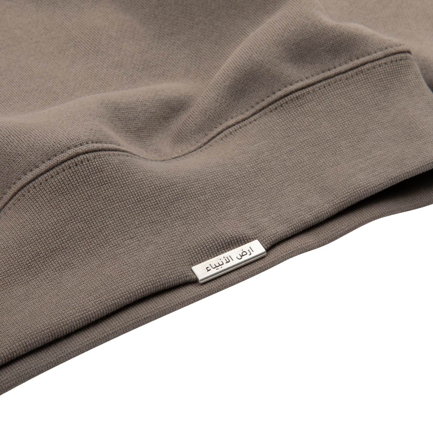 LAND OF PROPHETS SWEATSHIRT METALLIC LOGO - CHARCOAL ASH