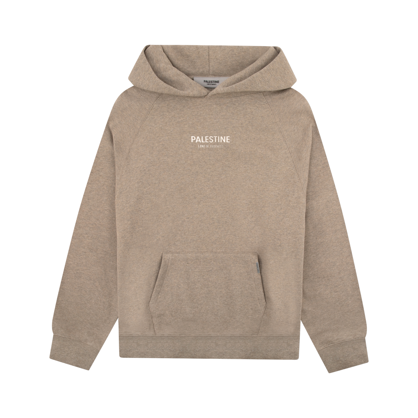 LAND OF PROPHETS METALLIC LOGO HOODIE - HOMESTEAD HEATHER