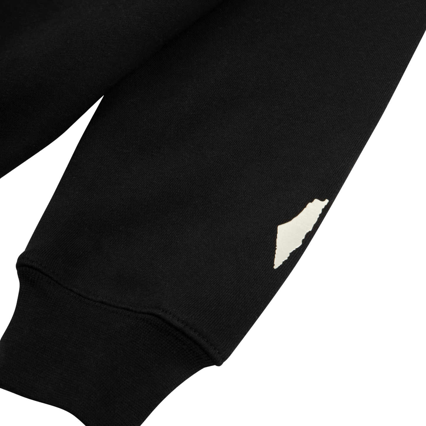 LAND OF PROPHETS SWEATSHIRT METALLIC LOGO - BLACK