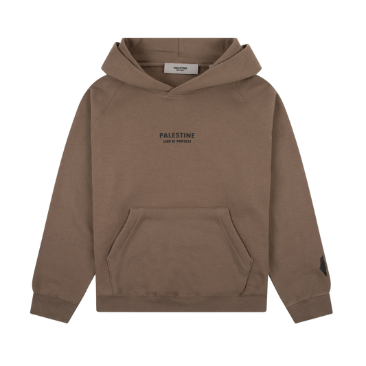 KIDS ARABIC EDITION HOODIE - DEEP TAUPE