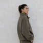LAND OF PROPHET HALF ZIP - BROWN
