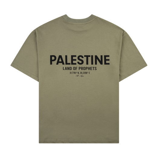 AL-AQSA V2 T-SHIRT - KHAKI