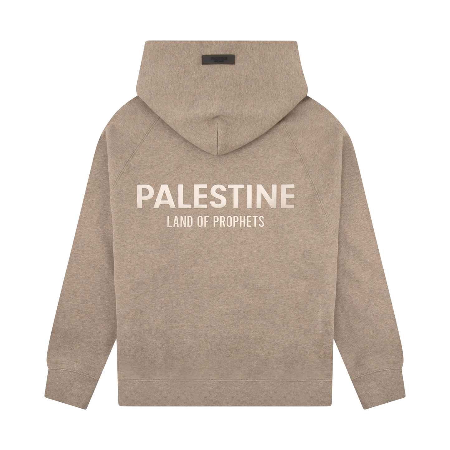 LAND OF PROPHETS METALLIC LOGO HOODIE - HOMESTEAD HEATHER