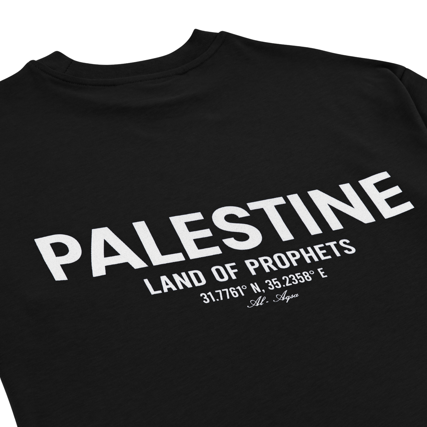 AL-AQSA V2 T-SHIRT - BLACK
