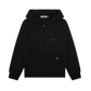 LAND OF PROPHETS ZIP-UP HOODIE - BLACK (black print)
