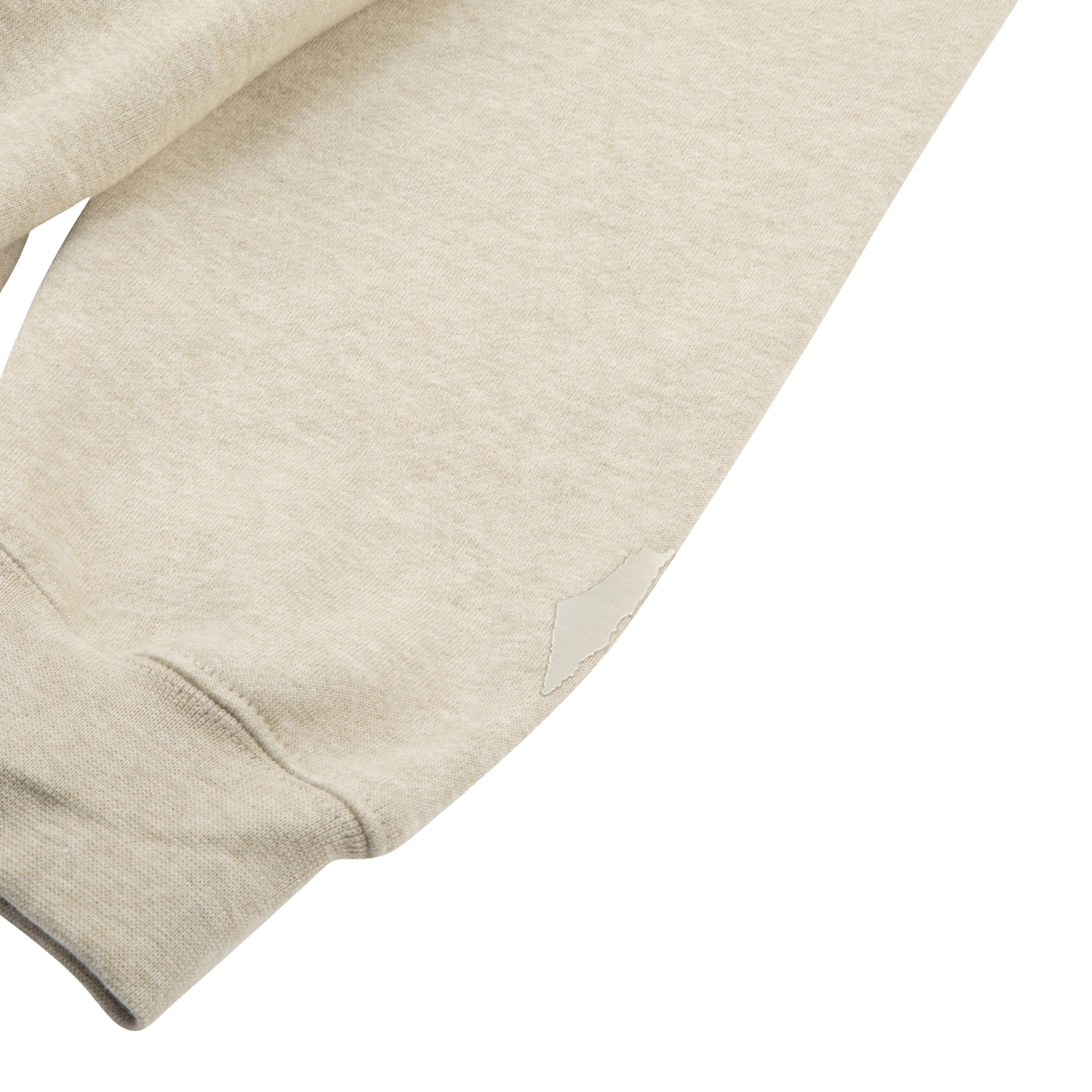 LAND OF PROPHETS METALLIC LOGO HOODIE - HEATHER STONE