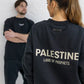 LAND OF PROPHETS SWEATSHIRT METALLIC LOGO - BLACK