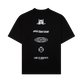 MULTI LOGO T-SHIRT - BLACK
