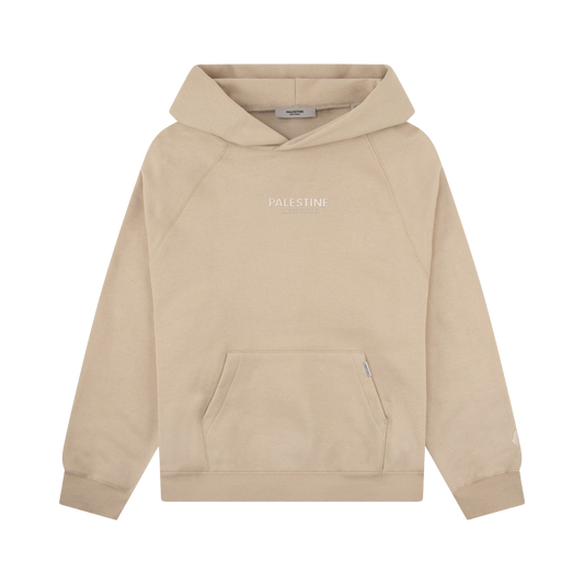 LAND OF PROPHETS METALLIC LOGO HOODIE - TIMBER