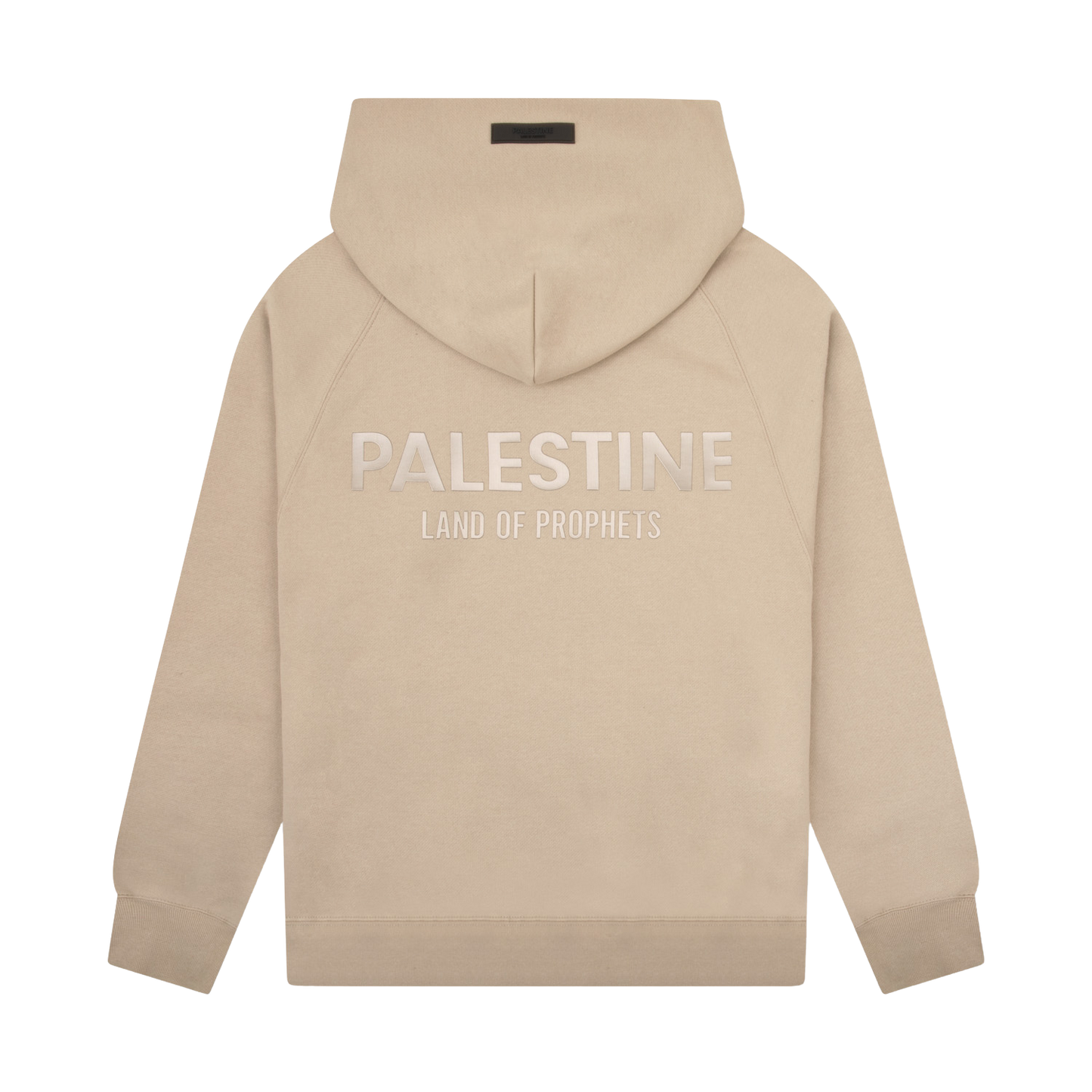 LAND OF PROPHETS METALLIC LOGO HOODIE - TIMBER