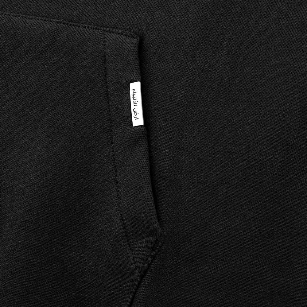 Premium Heavyweight Overhead Hoodie - Black