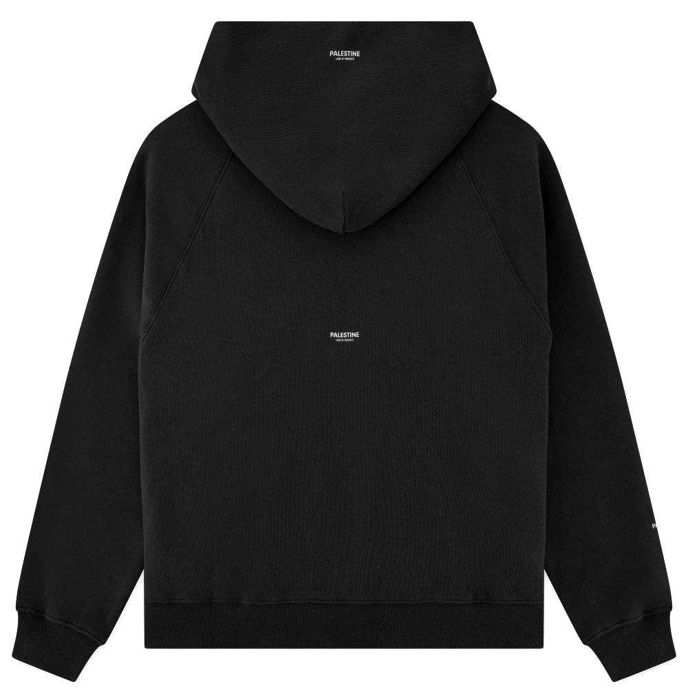 Premium Heavyweight Overhead Hoodie - Black