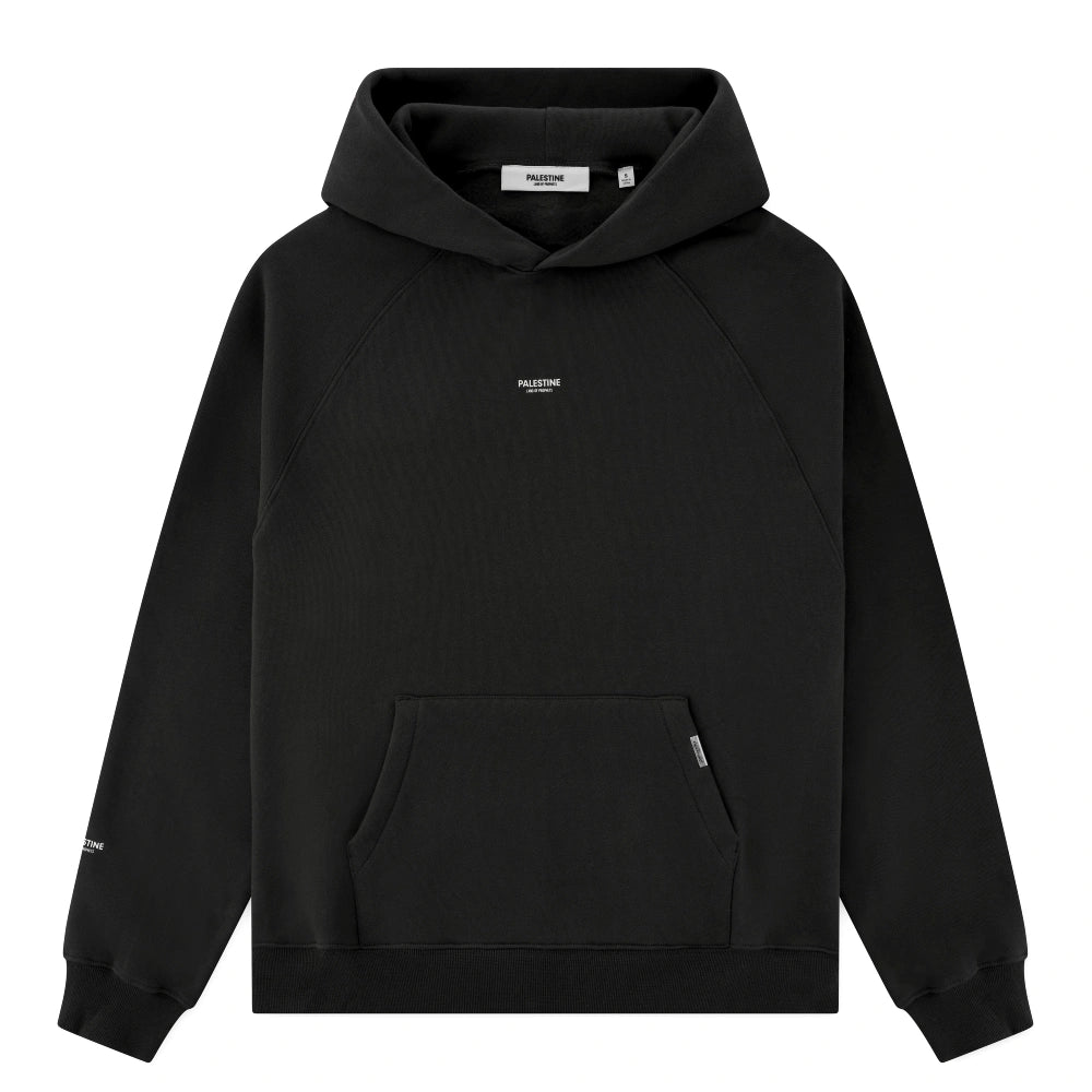 Premium Heavyweight Overhead Hoodie - Black