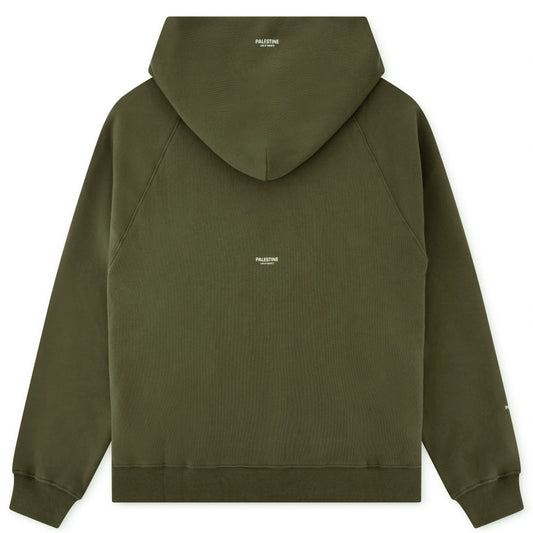 Premium Heavyweight Overhead Hoodie - Olive