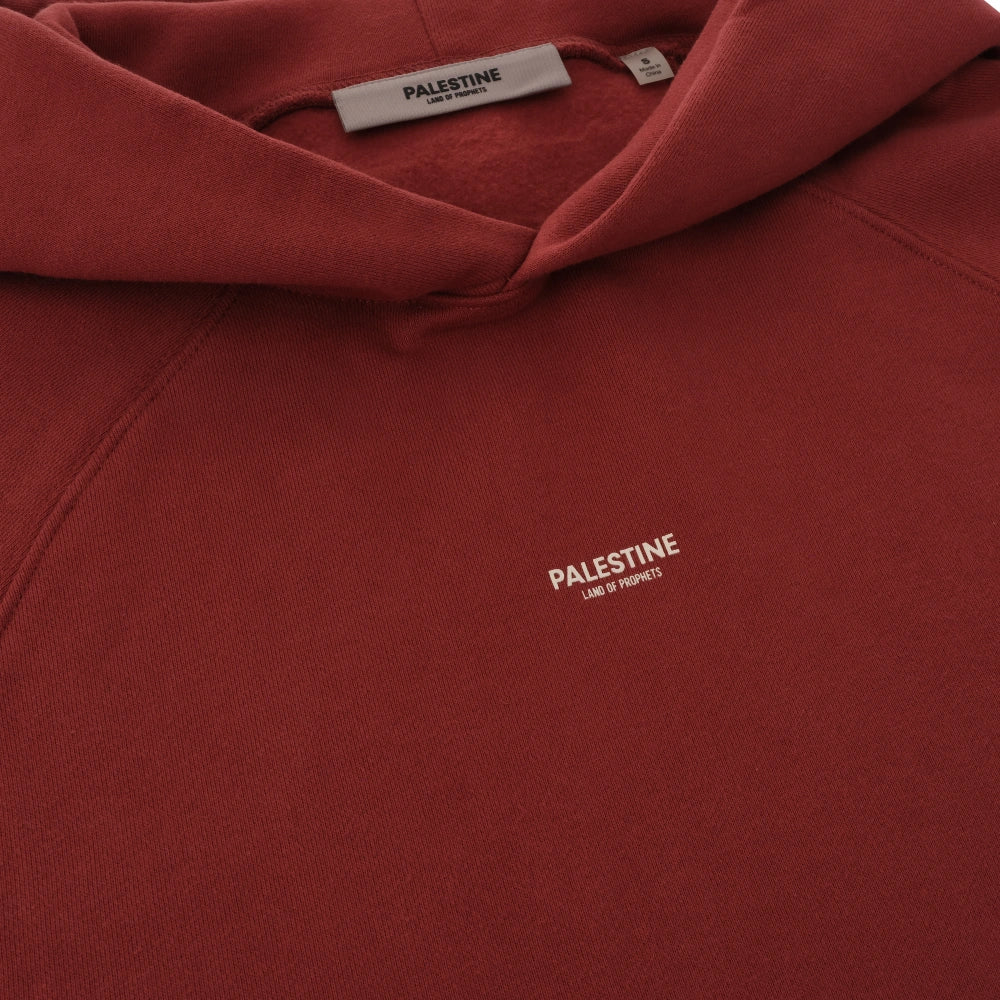 Premium Heavyweight Overhead Hoodie - Rust