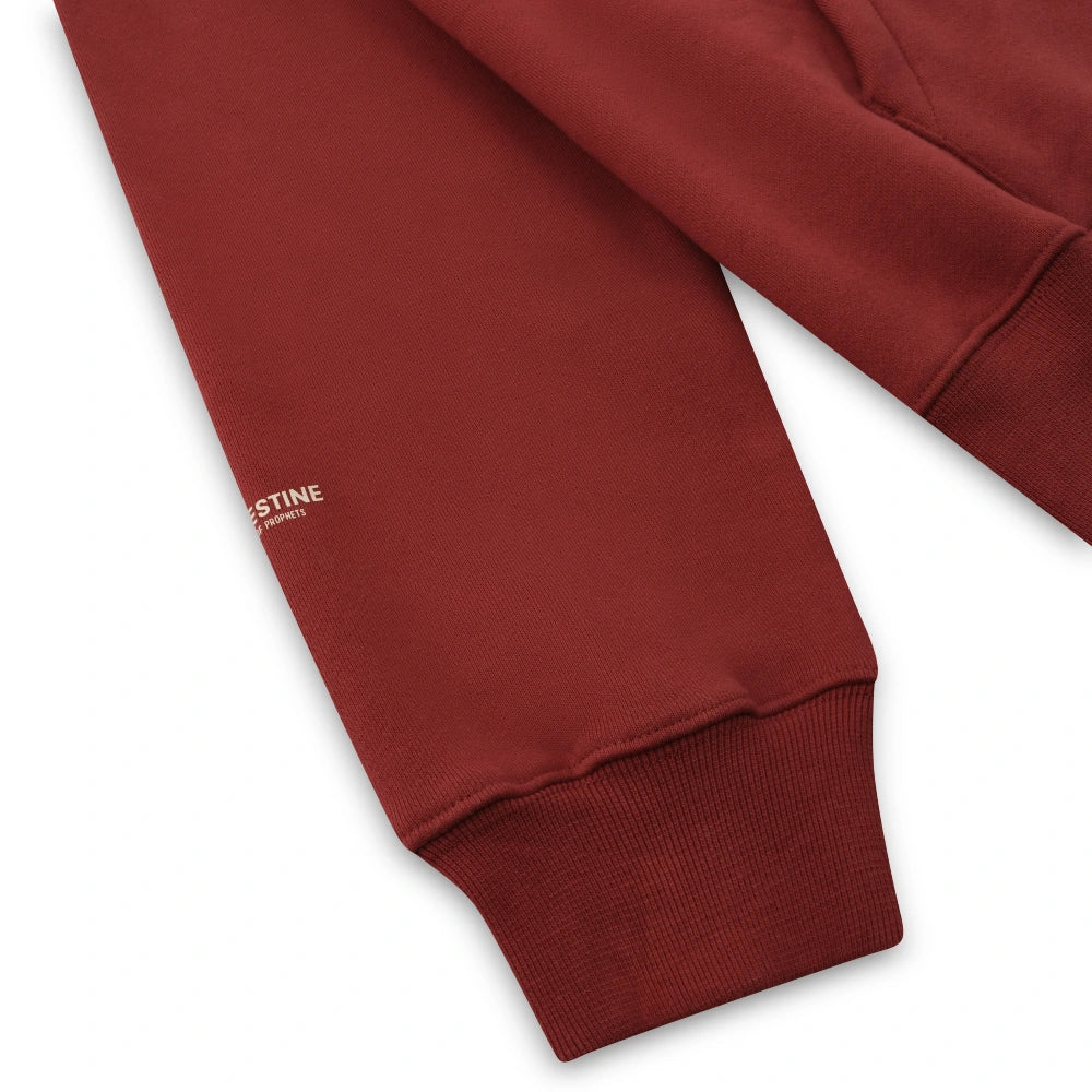 Premium Heavyweight Overhead Hoodie - Rust