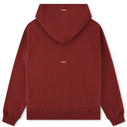Premium Heavyweight Overhead Hoodie - Rust