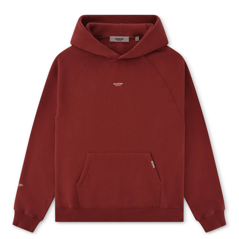 Premium Heavyweight Overhead Hoodie - Rust