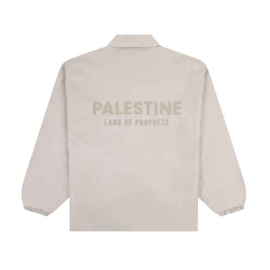 LAND OF PROPHETS COACH JACKET - CREAM