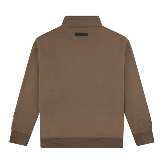 LAND OF PROPHET HALF ZIP - BROWN