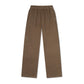 Unisex Wide Leg Joggers - brown