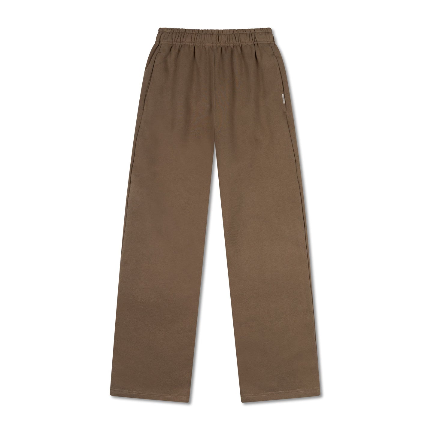 Unisex Wide Leg Joggers - brown