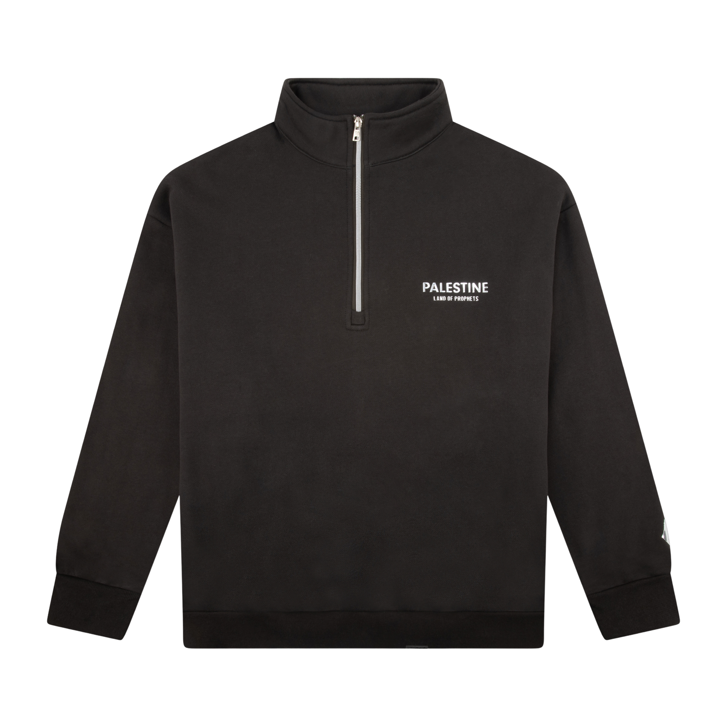 LAND OF PROPHETS HALF ZIP - BLACK IRON