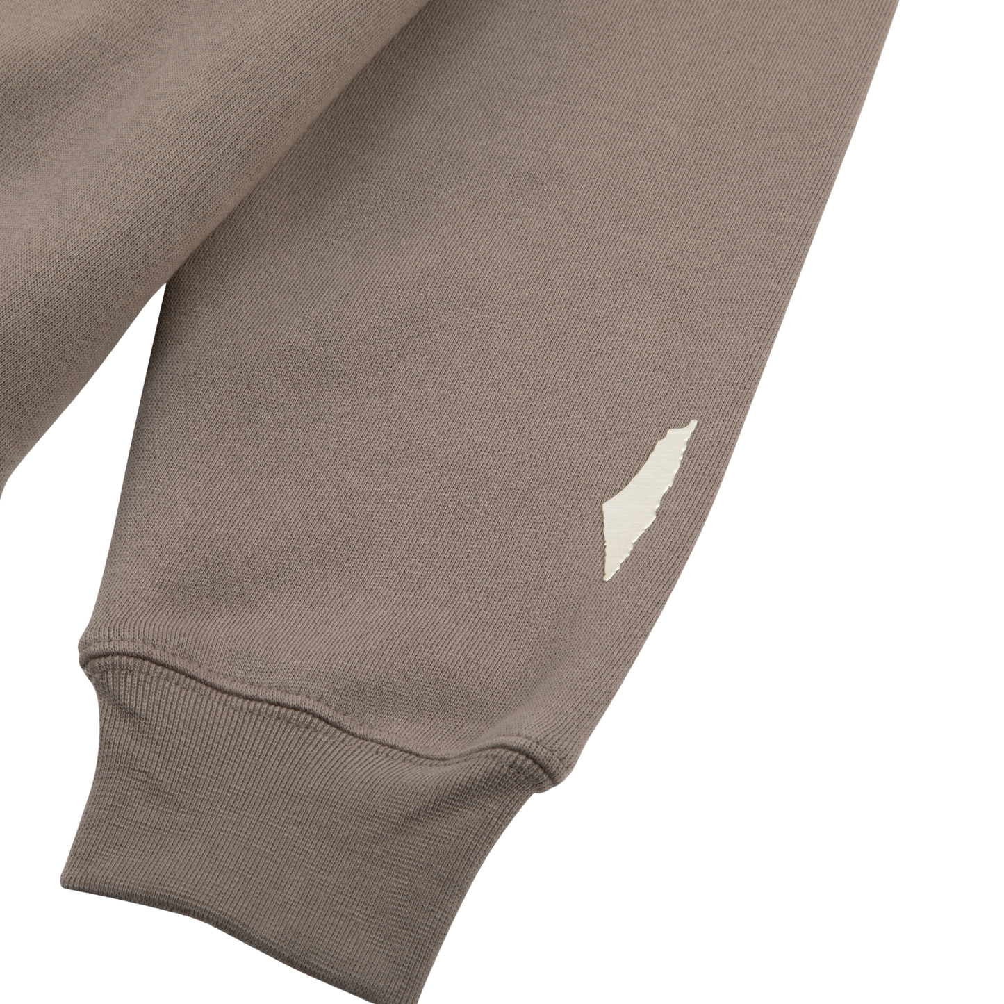 LAND OF PROPHETS SWEATSHIRT METALLIC LOGO - CHARCOAL ASH